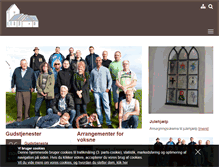 Tablet Screenshot of aabykirke.dk